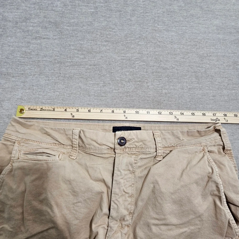 American Eagle Chino Pants 34x34 Khaki Original Straight Ne(x)t Level Flex